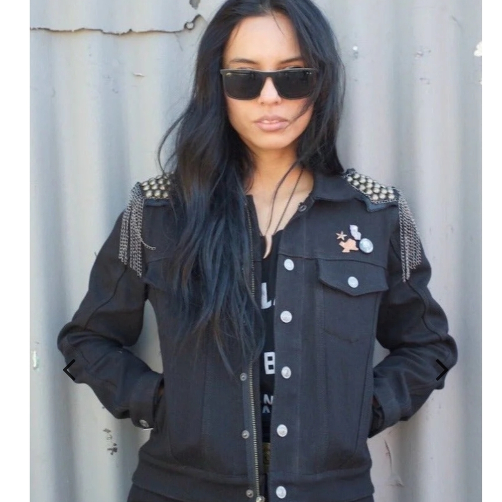 Horizon stellar moto brand denim rising jacket midnight XL - Picture 12 of 12